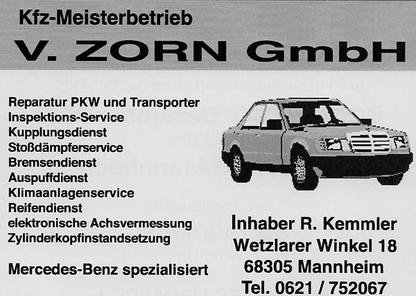 KFZ-Meisterbetrieb V. Zorn GmbH